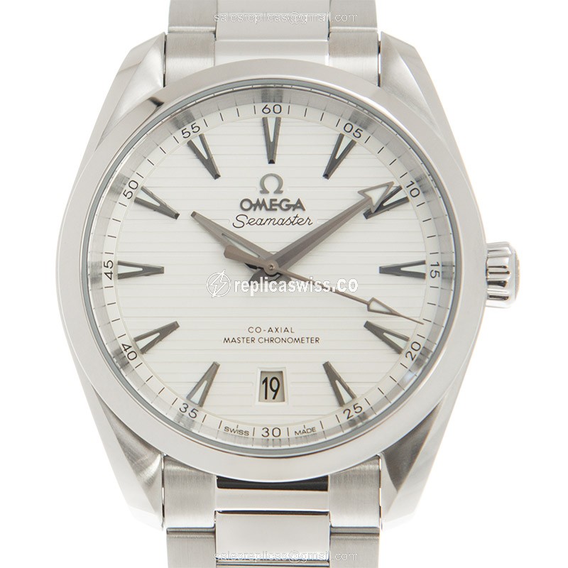 Omega Seamaster 220.10.38.20.02.001 Replica, Automatic Movement, Silver Dial & Case Watch
