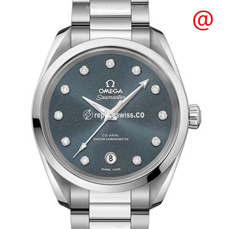 Omega Seamaster 220.10.38.20.53.001 Replica, Automatic Movement, Blue Dial, Stainless Steel Case