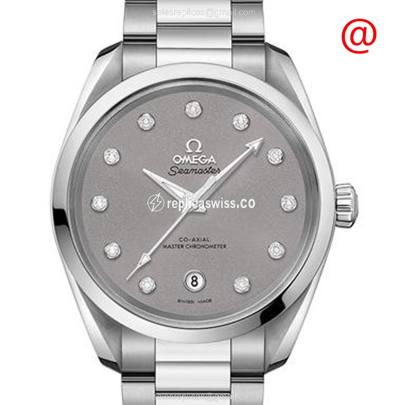 Omega Seamaster 220.10.38.20.56.001 Replica in Stainless Steel | Automatic Movement & Gray Dial