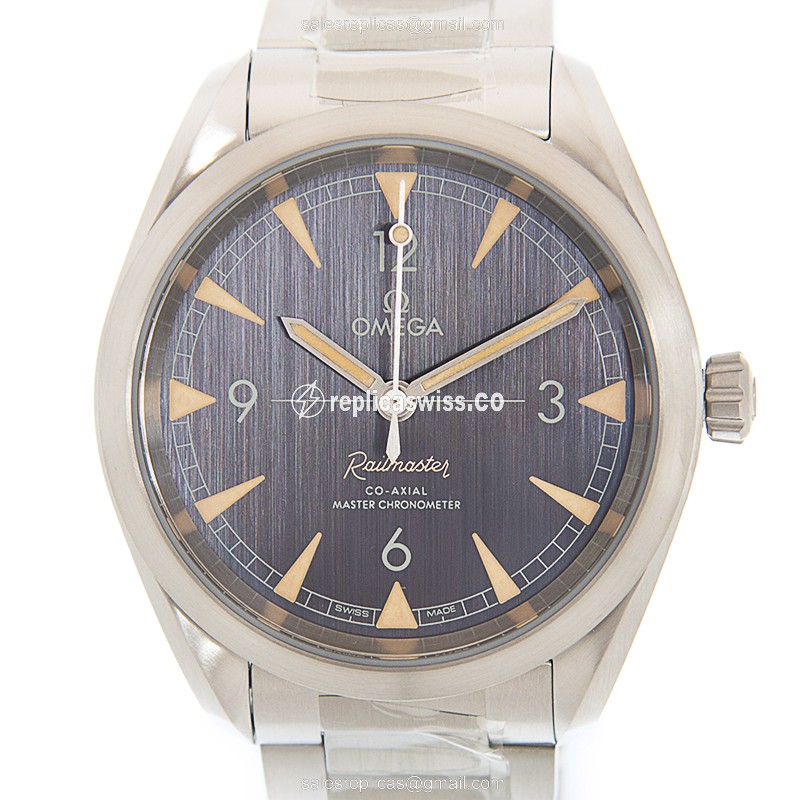 Omega Seamaster 220.10.40.20.01.001 Replica, Automatic Movement, Black Dial, Stainless Steel Case