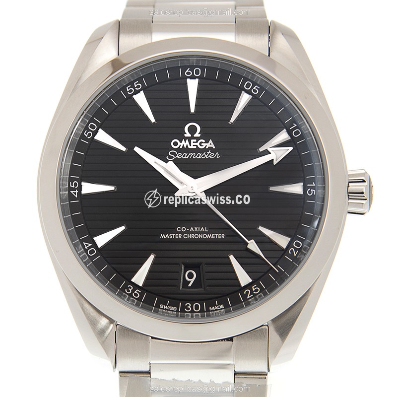 Omega Seamaster 220.10.41.21.01.001 | Automatic Movement | Black Dial & Silver Steel Case Watch