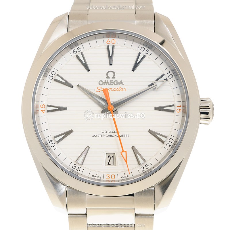 Omega Seamaster 220.10.41.21.02.001 Replica | Automatic Movement, Silver Dial & Case Watch