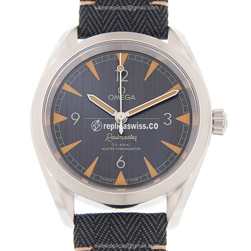 Omega Seamaster 220.12.40.20.01.001 Replica: Automatic Movement, Steel Case, Gray Dial Watch