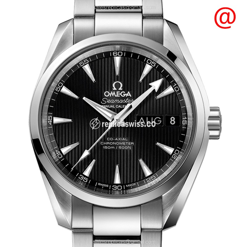 Omega Seamaster 231.10.39.22.01.001 Replica | Automatic Movement, Black Dial, Stainless Steel Case