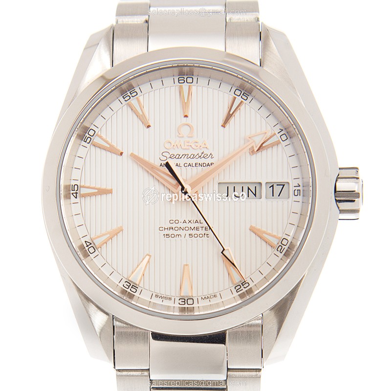 Omega Seamaster 231.10.39.22.02.001 Replica | Automatic White Dial | Stainless Steel Case Watch