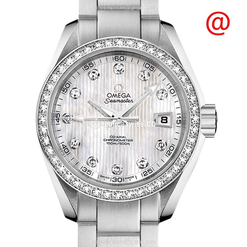 Omega Seamaster 231.15.30.20.55.001 Replica | Automatic Movement | Stainless Steel Case & Diamond
