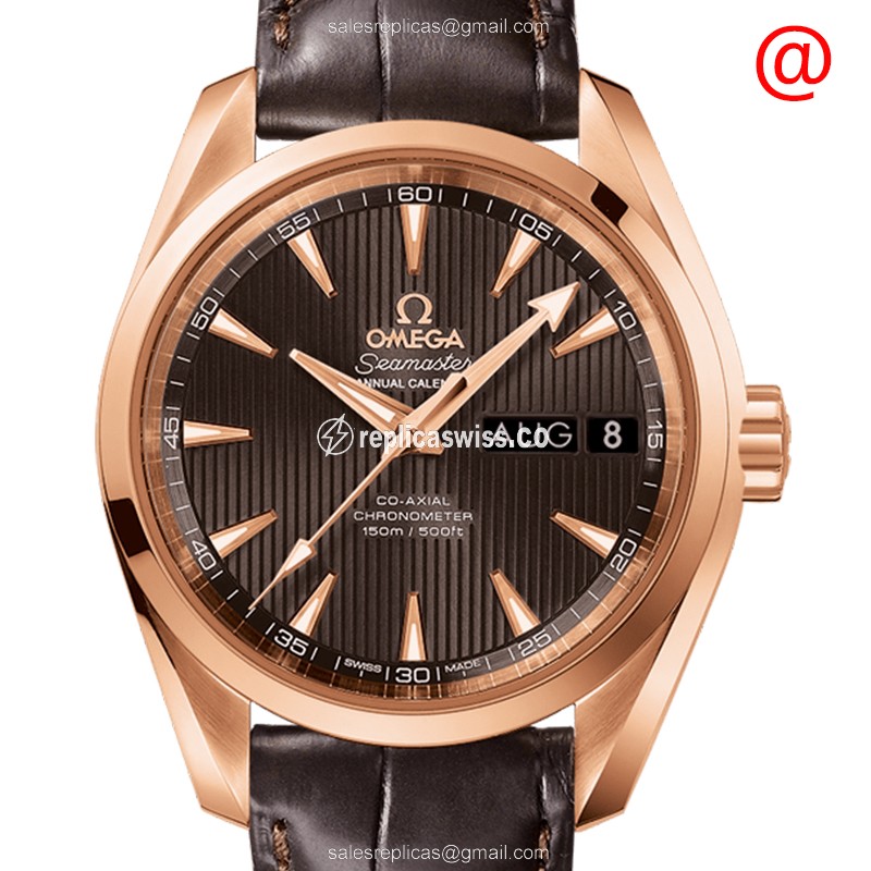 Omega Seamaster 231.53.39.22.06.001 Replica | Brown Dial, Automatic Movement Watch
