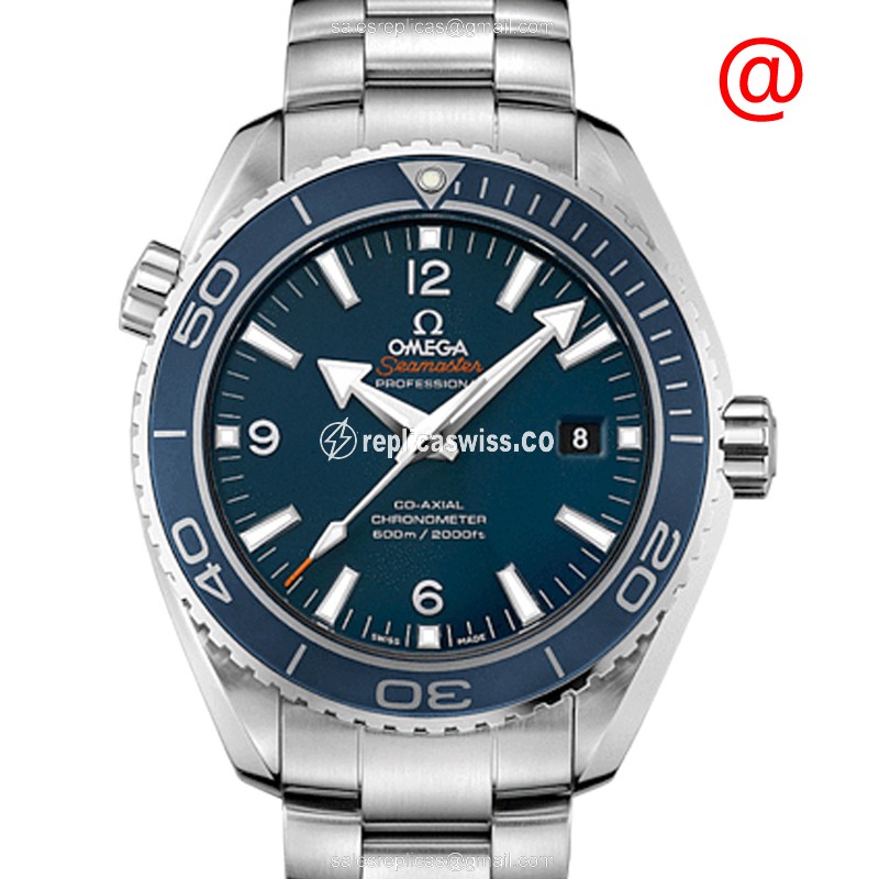 Omega Seamaster 232.90.46.21.03.001 Replica, Automatic Movement, Blue Ceramic Dial & Titanium Case