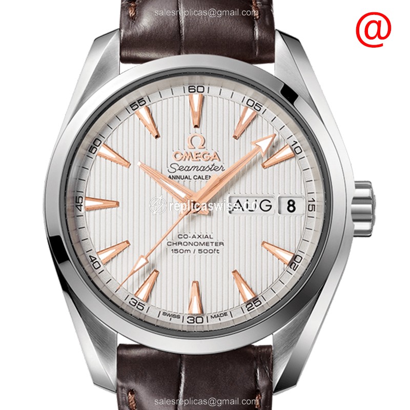 Omega SEAMASTER Replica, Automatic Movement, Stainless Steel Case, Silver Dial Watch