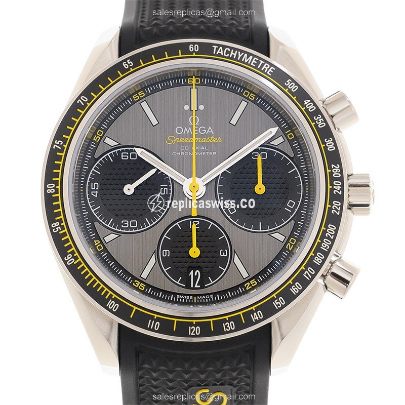 Omega SPEEDMASTER Replica in Polished Steel Case with Black Automatic Movement & Dial Watch