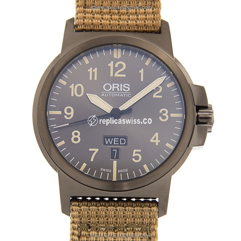 Oris 735 7641 4263 Aviation Replica with Automatic Movement & Stainless Steel Case Watch