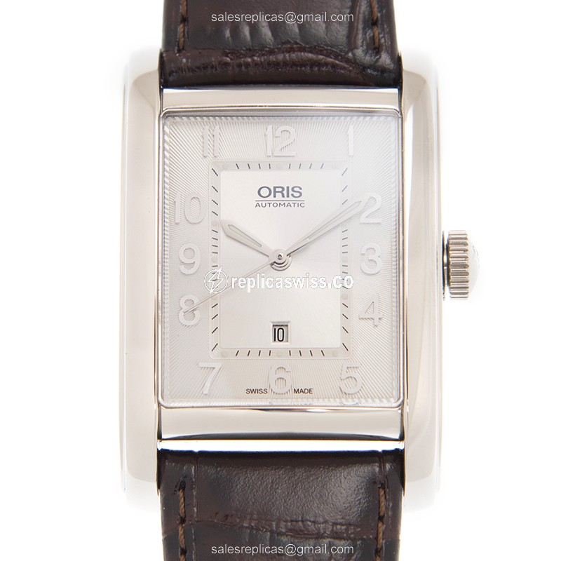 Oris Classic Date 561 Replica in Stainless Steel with Automatic Movement Silver Dial Watch