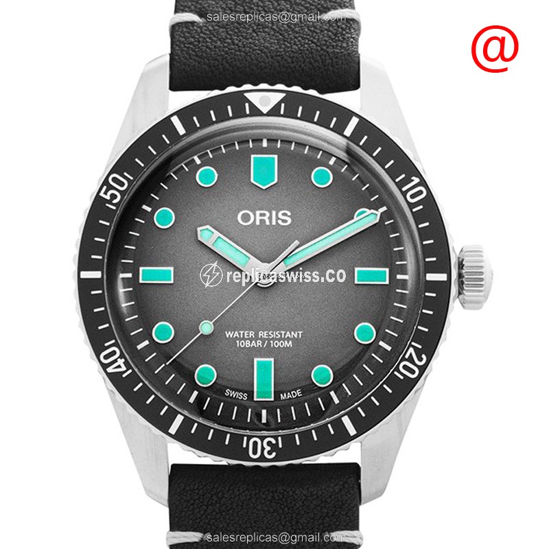 Oris Divers 7707 Replica in Stainless Steel & Gray Dial, Automatic Movement Watch