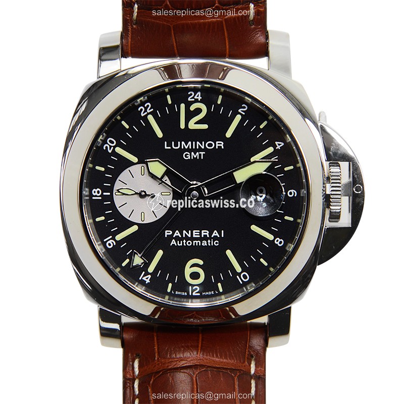Panerai LUMINOR PAM00088 Replica | Black Dial, Automatic Movement | Stainless Steel Case Watch