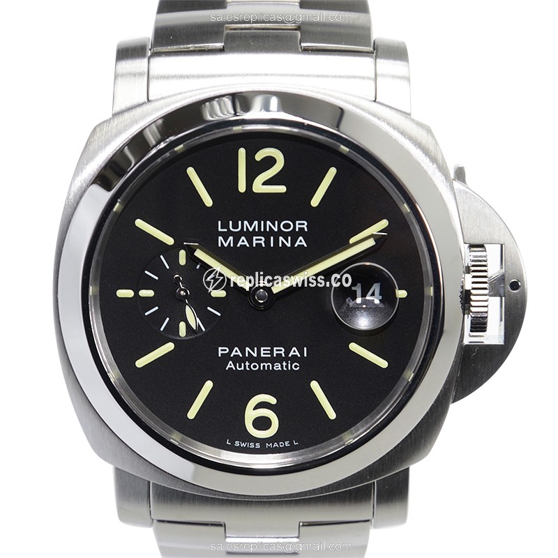 Panerai LUMINOR PAM00299 Replica | Automatic Movement, Black Dial, Stainless Steel Case Watch