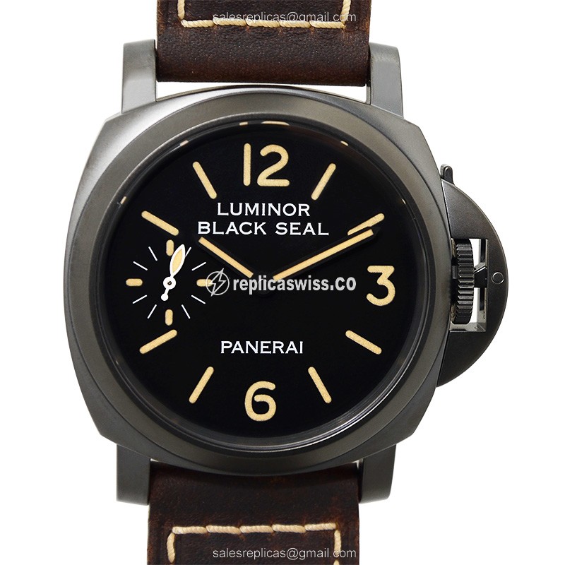 Panerai LUMINOR PAM00594 Replica, Automatic Movement, Black Dial, Stainless Steel Case Watch