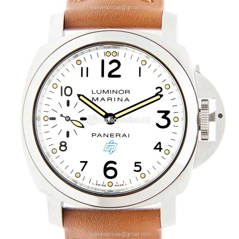Panerai LUMINOR PAM00660 Replica, Manual Wind, White Dial, Stainless Steel Case Watch