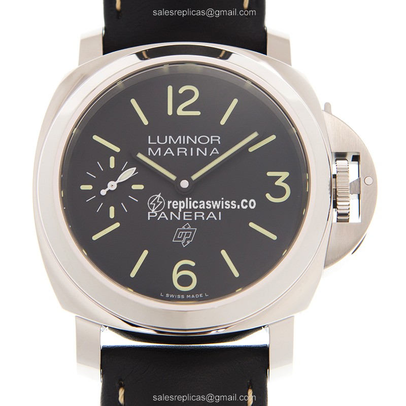 Panerai LUMINOR PAM00776 Replica | Automatic Movement | Black Dial, Stainless Steel Case Watch