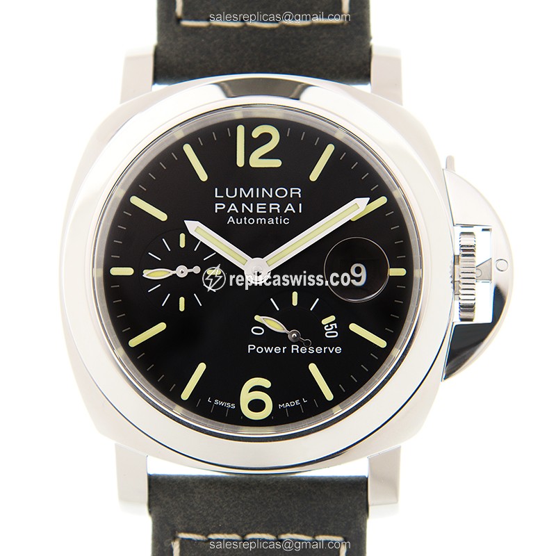 Panerai LUMINOR PAM01090 Replica | Automatic Movement | Black Dial & Steel Case Watch