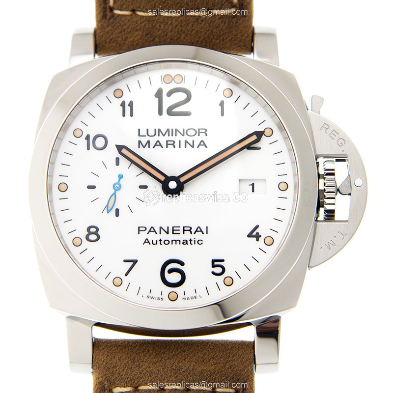 Panerai LUMINOR PAM01499 Replica, Automatic Movement, White Dial, Stainless Steel Case Watch