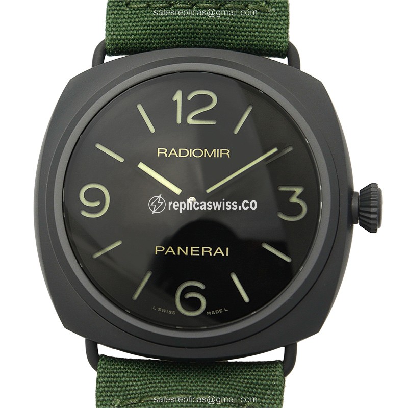 Panerai PAM00612 RADIOMIR Replica Watch | Black Dial, Manual Wind Movement