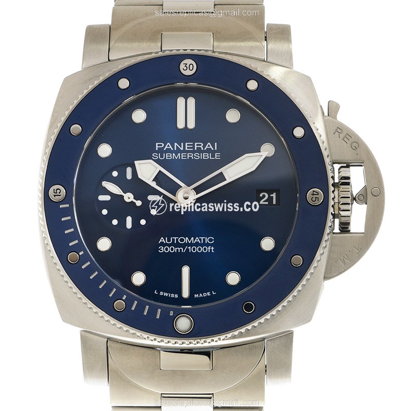Panerai PAM01068 Divers Replica with Automatic Movement Green Dial, Steel Case Watch