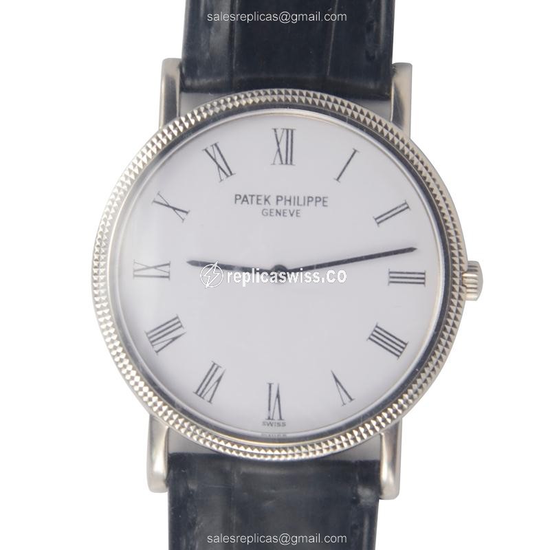Patek Philippe 3520DG-001 Calatrava Replica | Automatic Movement, 18kt Gold Case Watch