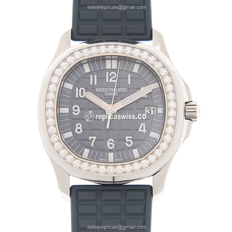 Patek Philippe 5067A-025 AQUANAUT Replica, White Dial, Quartz Movement, Stainless Steel Case Watch