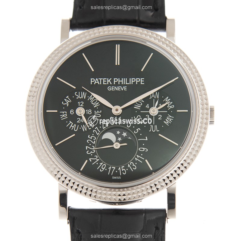 Patek Philippe 5139G-010 Grand Complications Replica | Automatic Movement | 18kt Gold Case | Black