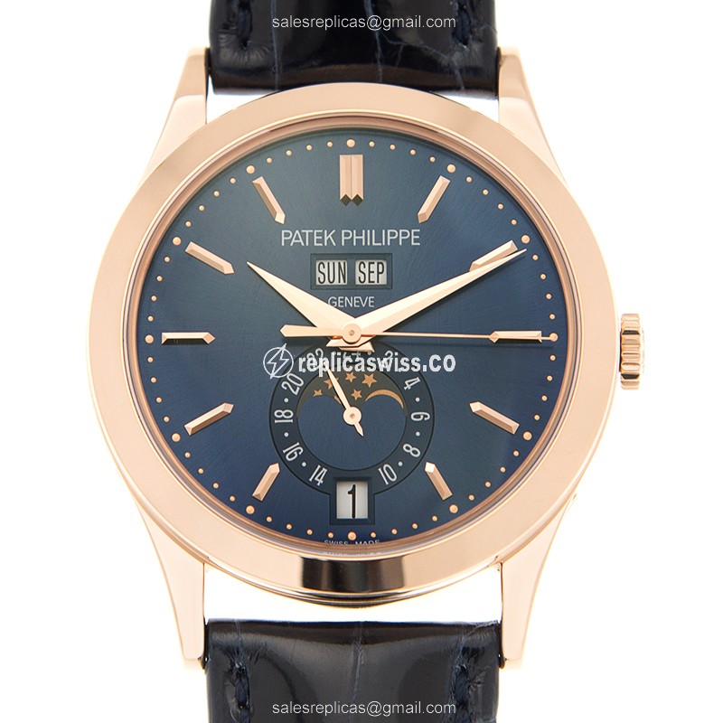 Patek Philippe 5396R-014 Replica Watch | Blue Dial, Automatic Movement, 18kt Gold Case
