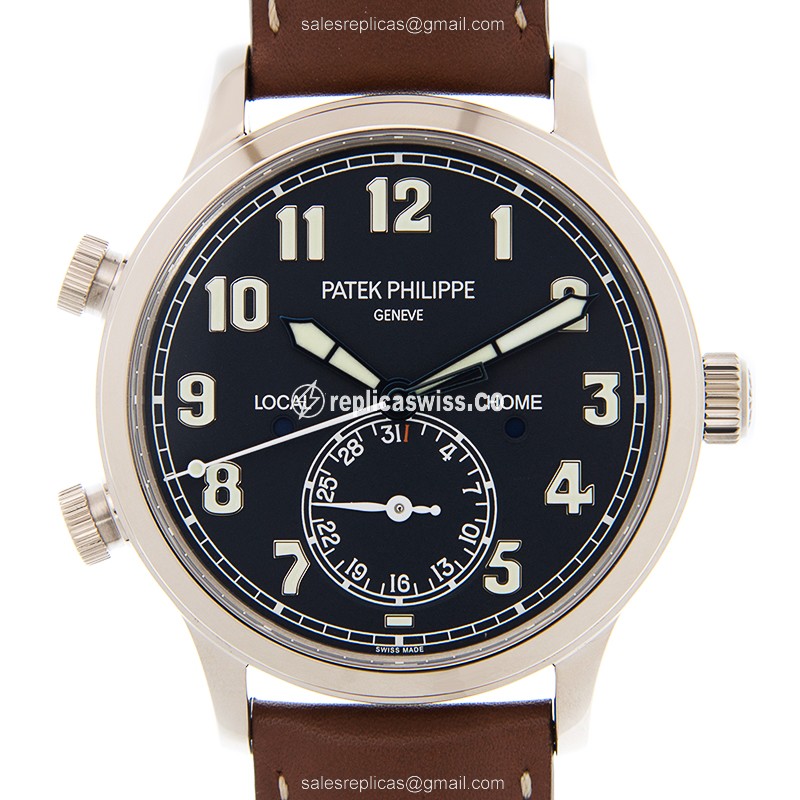 Patek Philippe 5524G-001 Replica Watch | Automatic Movement, Blue Dial, 18kt Gold Case