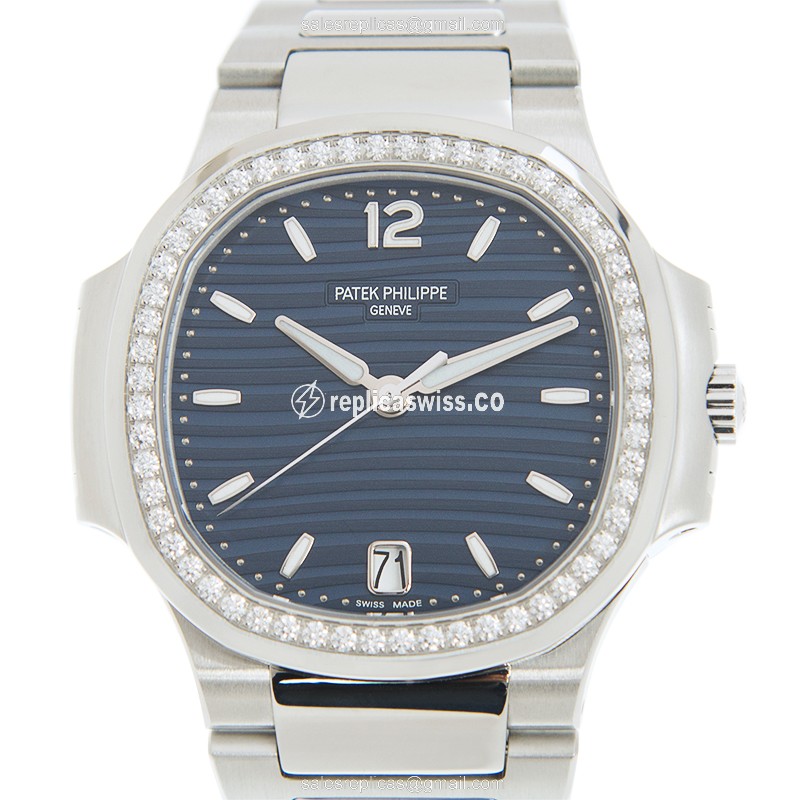 Patek Philippe 7118/1200A-001 Nautilus Replica | Blue Dial, Stainless Steel Case & Automatic