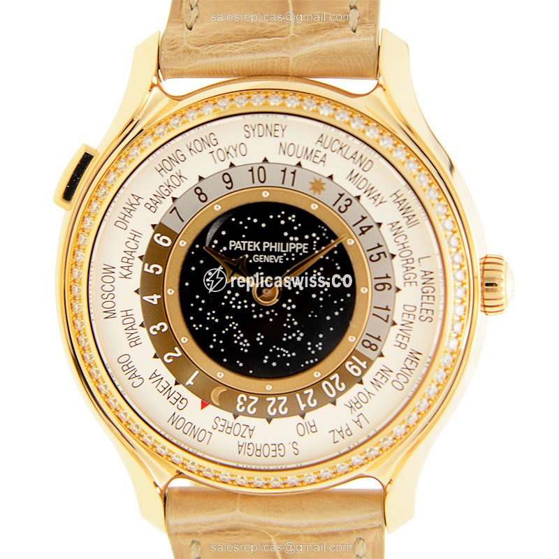Patek Philippe 7175R-001 Anniversary — Automatic White Dial, 18kt Rose Gold Bezel Watch