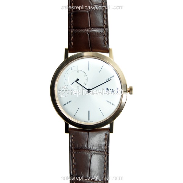 Piaget Altiplano G0A34113 | Manual Wind | 18kt Rose Gold Case, Silver Dial Watch