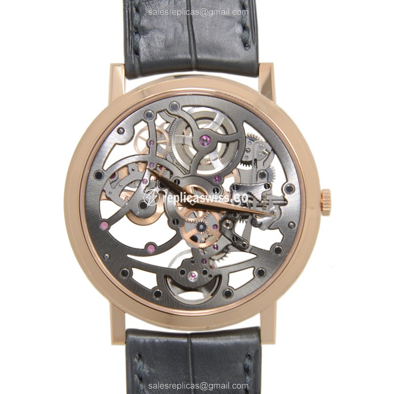 Piaget Altiplano G0A38132 Replica in 18kt Gold | Automatic Movement & Dark Grey Dial Watch
