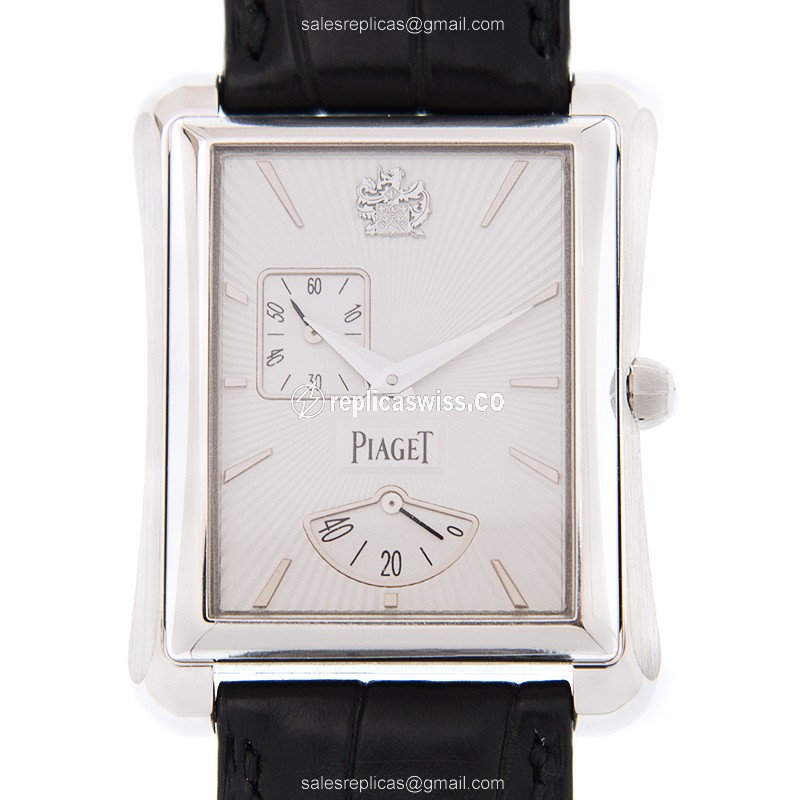 Piaget Emperador G0A33069 Replica in 18kt Gold, Automatic Movement & Silver Dial Watch
