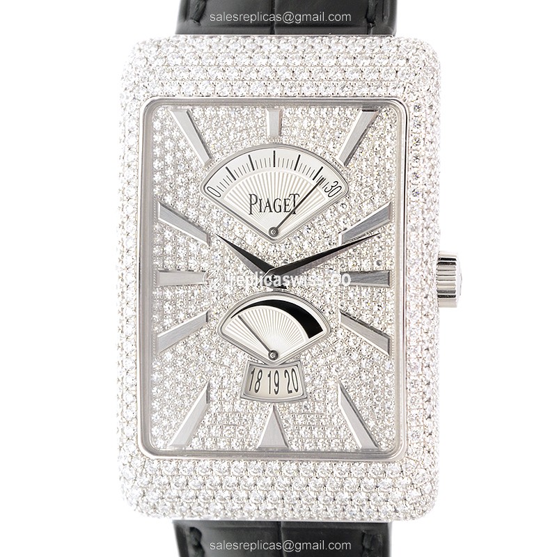 Piaget G0A33059 Replica Watch | Automatic Movement, 18kt White Gold Case, Silver Dial