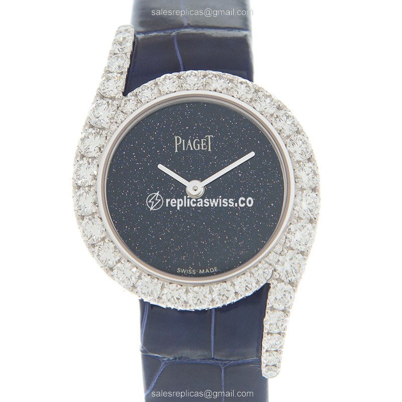 Piaget G0A45180 Gala Replica in Blue Dial & 18kt White Gold, Automatic Movement Watch