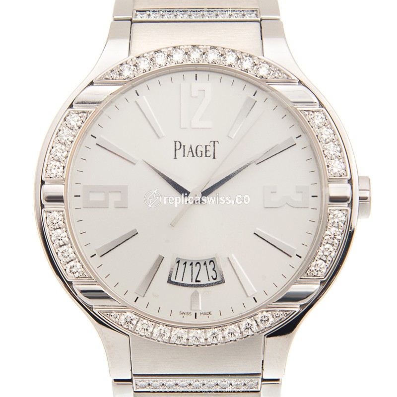 Piaget Polo G0A36225 Replica in 18kt Gold Case, Automatic Movement & Silver Dial Watch