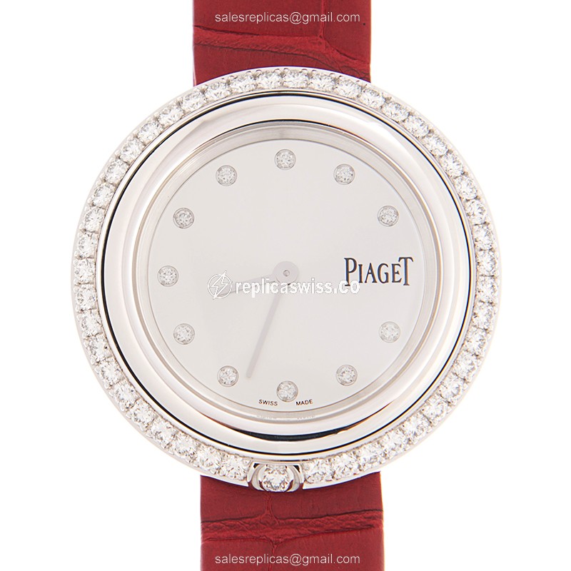 Piaget POSSESSION G0A43094 Replica, Silver Dial, 18kt White Gold Case Watch