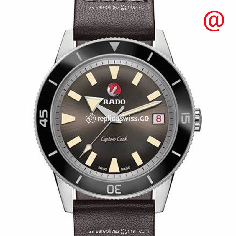 Rado Captain Cook Replica in Bronze with Automatic Movement Gray Dial Watch