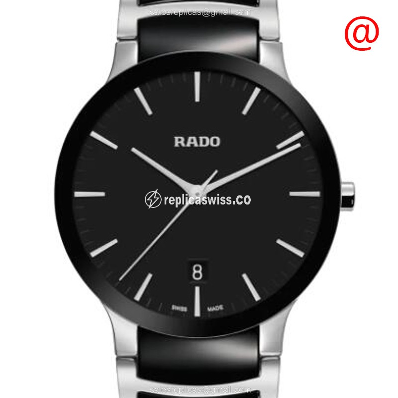 Rado CENTRIX R30934172 Replica | Black Dial, Steel Case & Quartz Movement Watch