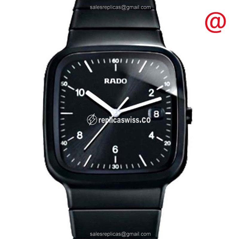 Rado R28888162 Hyperchrome Ceramic Replica, Black Dial & Quartz Movement Watch