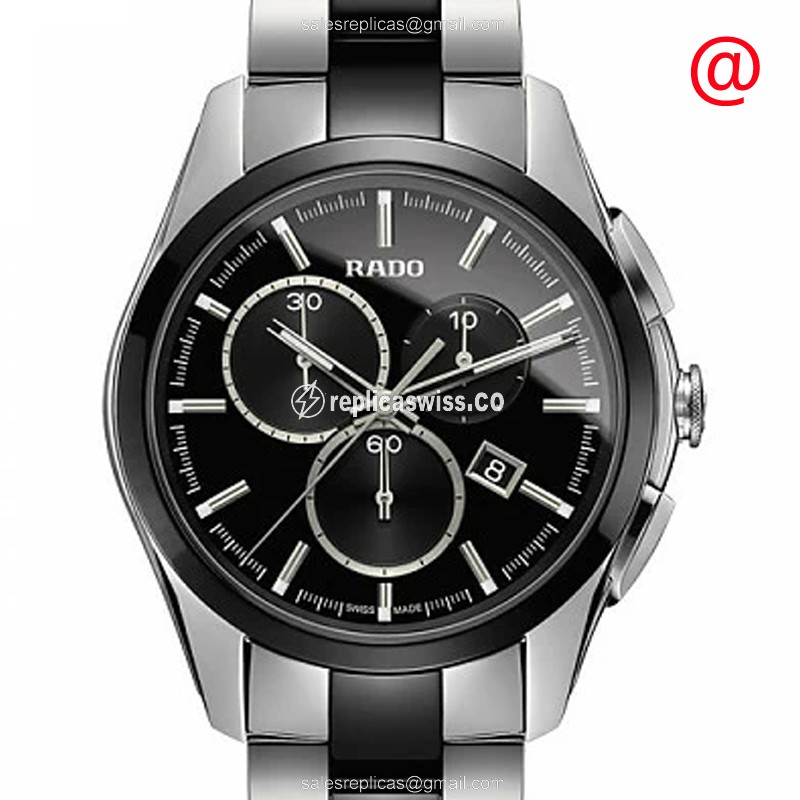 Rado R32038152 Hyperchrome Black Dial Steel Case Automatic Movement Replica Watch