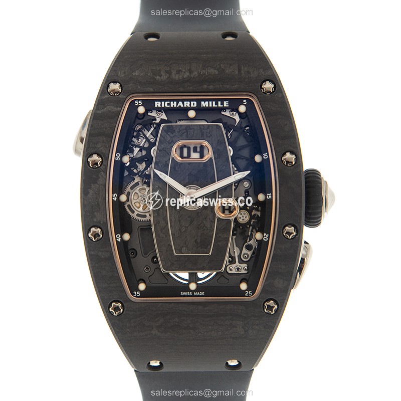 Richard Mille RM037TI-CA Man Series Replica, Automatic Movement, Ceramic Case Watch