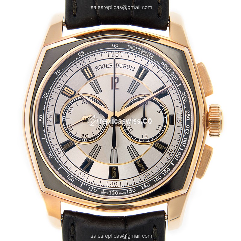Roger Dubuis RDDBMG0004 La Monegasque Replica | Automatic Movement | Silver Dial Watch