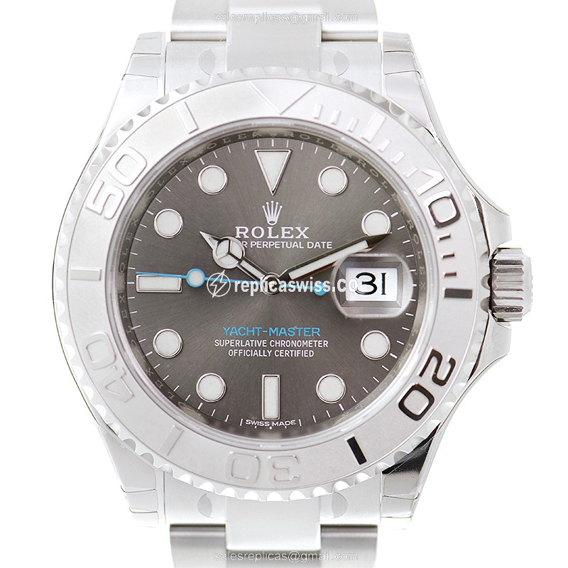 Rolex Yacht Master 116622GY Replica | Automatic, Gray Dial | Steel Case & Band Watch