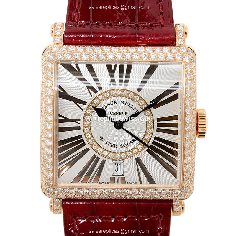 Sophisticated Franck Muller 6000 H SC DT R CD 1R Replica Watch | Automatic Movement, 18kt Rose Gold