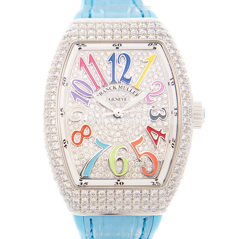 Sophisticated Franck Muller V35 SC Vanguard in Silver Dial | Automatic Movement & 18kt White Gold
