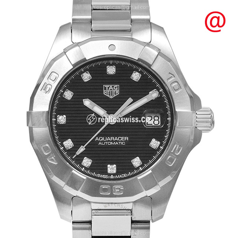 Stellar Tag Heuer WBD2312.BA0740 AQUARACER | Black Dial & Stainless Steel Case | Automatic Movement